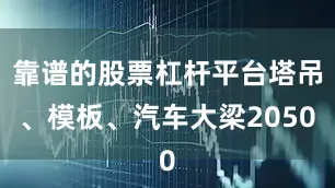 靠谱的股票杠杆平台塔吊、模板、汽车大梁2050